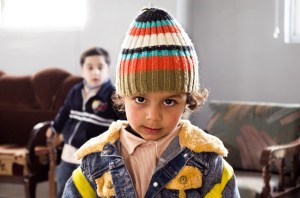 Child from Kfarshouba Intermediate Public School, Nabatieh.